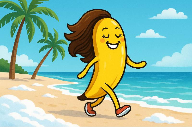 Banane mit Collagen